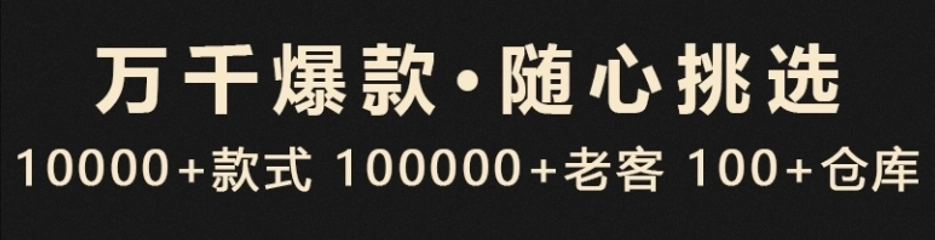 高端复刻品质宣传条